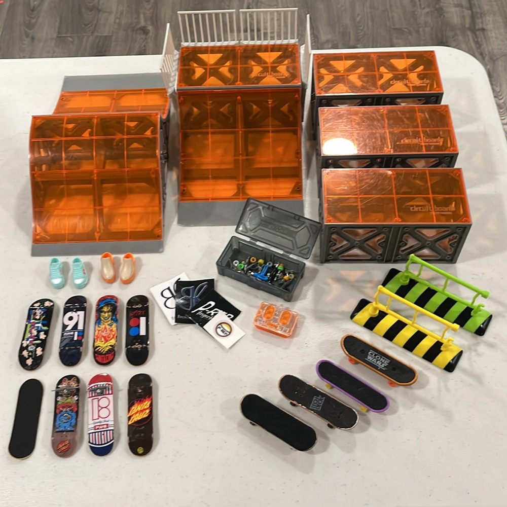 Tony Hawk Circuit Boards for Fingerboard Skateboards
